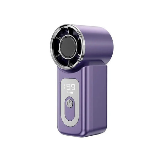 Ice Blaster Turbo Fan — 199 Speed Handheld Cooling Fan