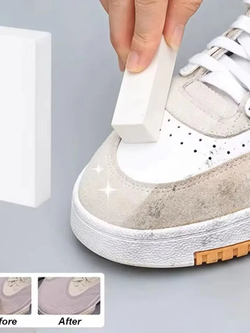 Suede & Sneaker Shoes Cleaning Eraser Matte Leather Shoes Care Whitening Velvet Leather Revitalizer & Stain Remover Tool