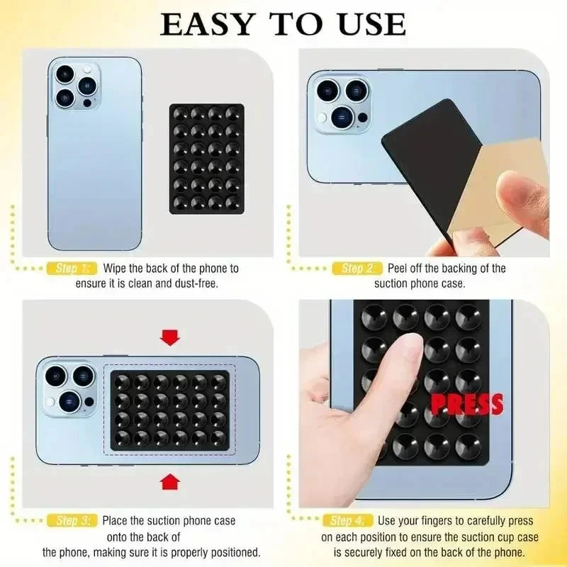 Sticky Suction Phone Mount