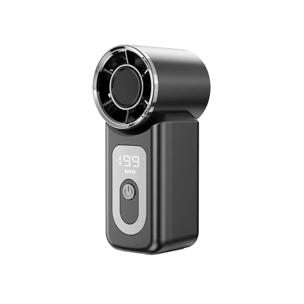 Ice Blaster Turbo Fan — 199 Speed Handheld Cooling Fan