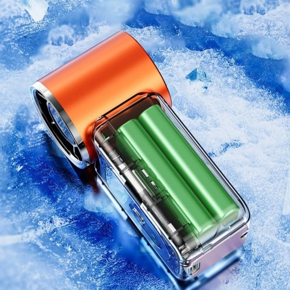 Ice Blaster Turbo Fan — 199 Speed Handheld Cooling Fan