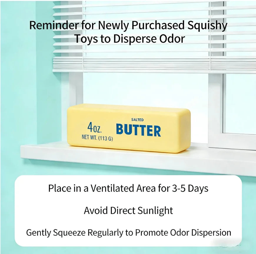 Butter Squishy Stress Toy