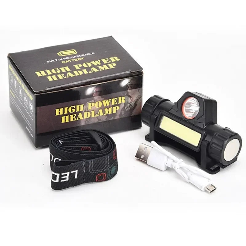 Rechargeable Magnetic LED Headlamp