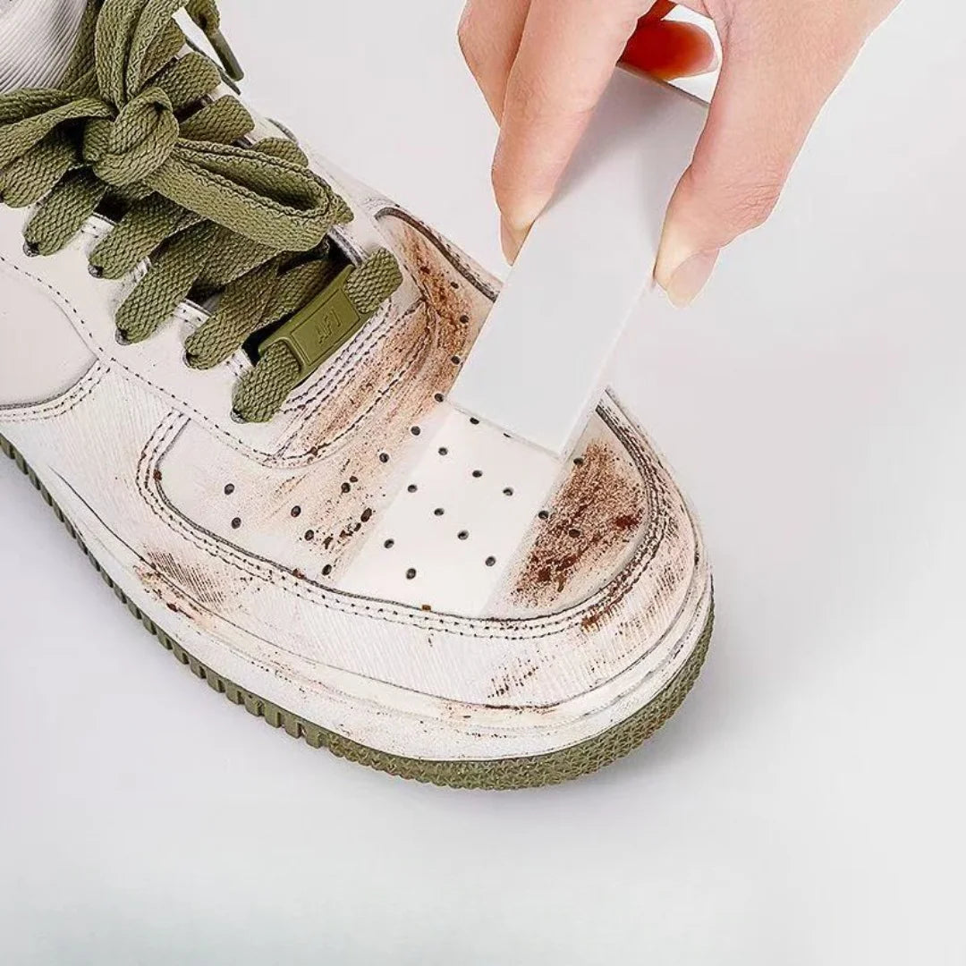 Suede & Sneaker Shoes Cleaning Eraser Matte Leather Shoes Care Whitening Velvet Leather Revitalizer & Stain Remover Tool